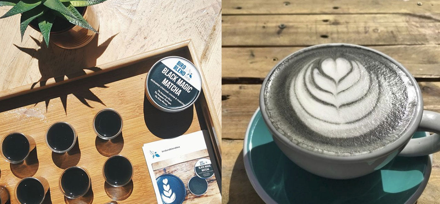 Black Magic Charcoal Matcha Latte Recipe Bird & Blend Tea Co.