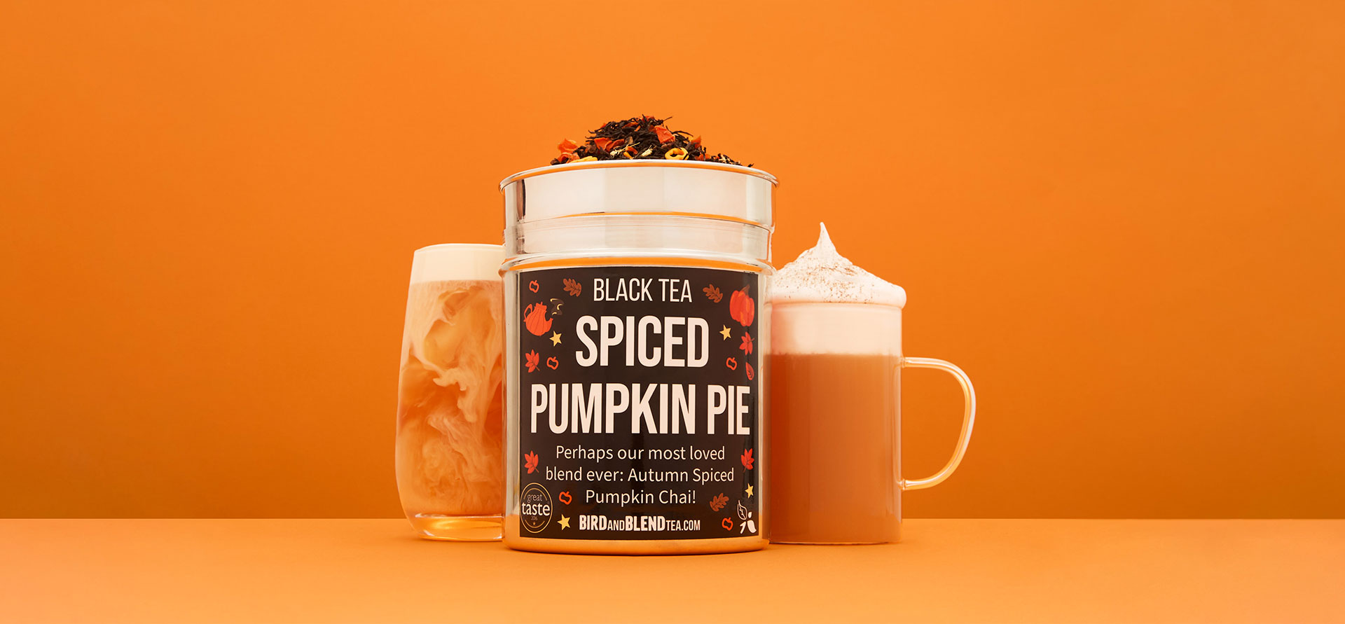 Pumpkin Spiced Latte Recipe Bird Blend Tea - Main Image