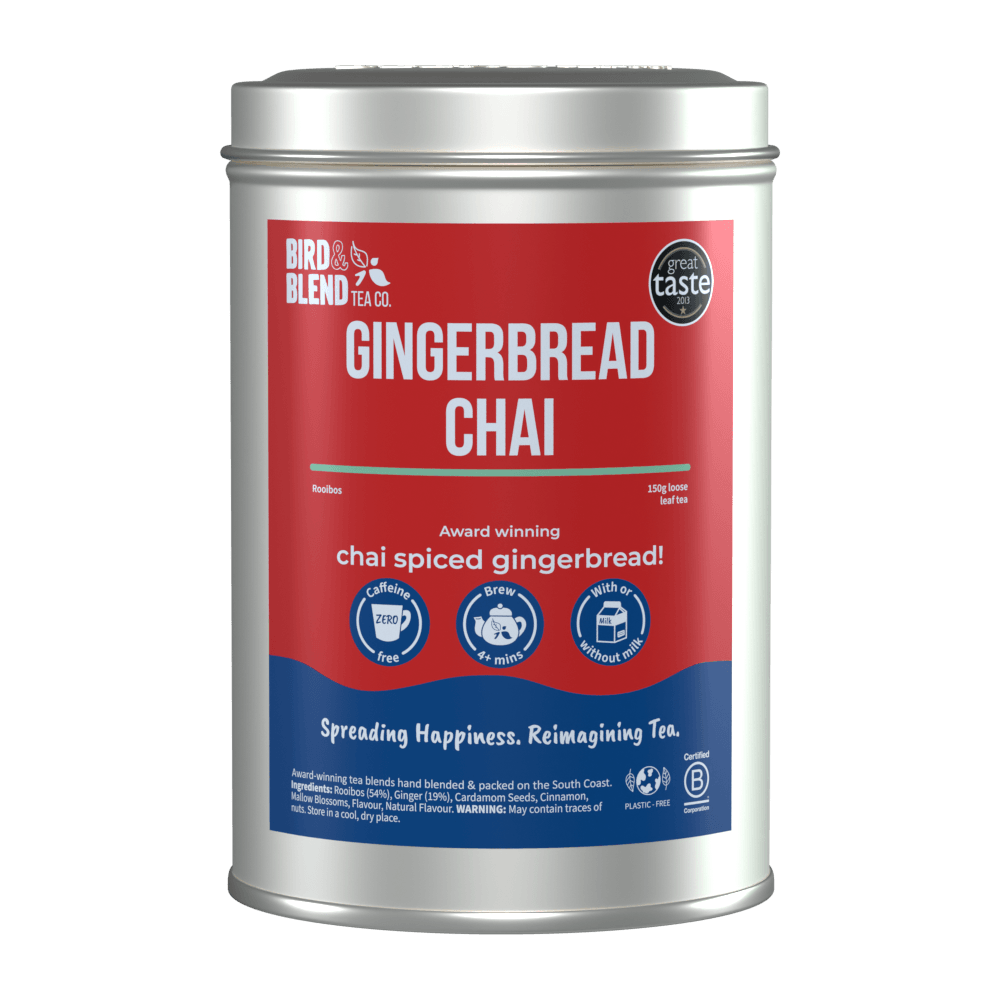 Gingerbread chai tea tin 150g