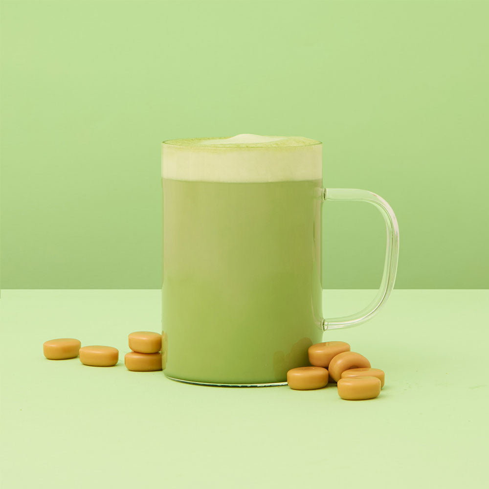 butterscotch matcha flavour profile