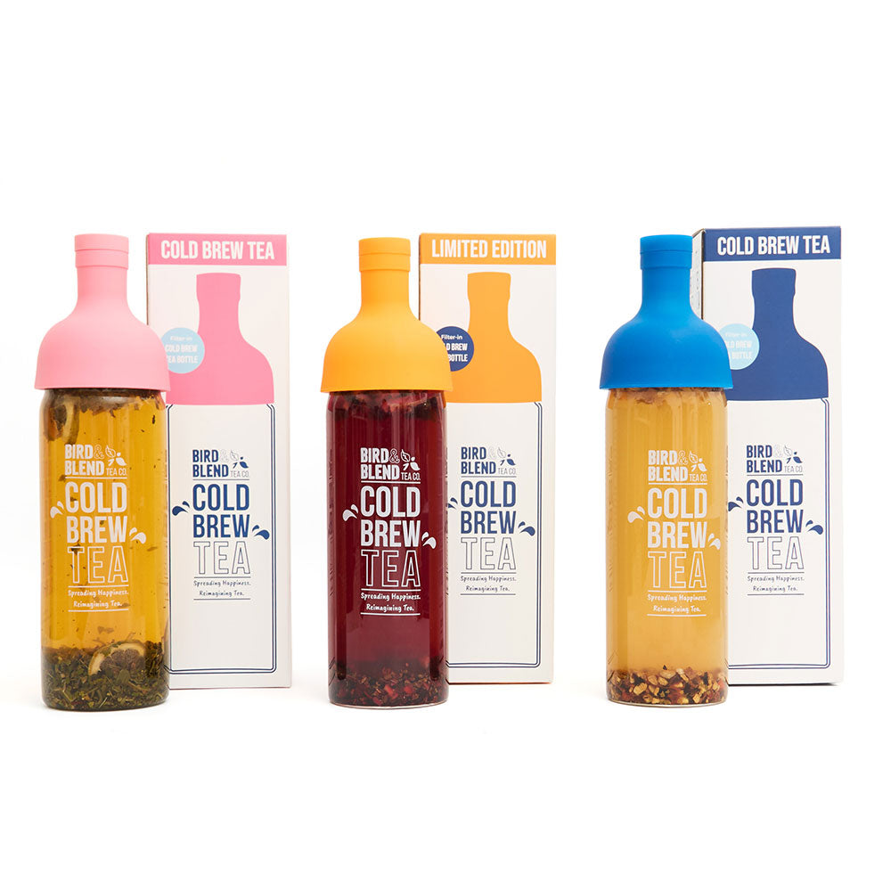 cold brew bottles together