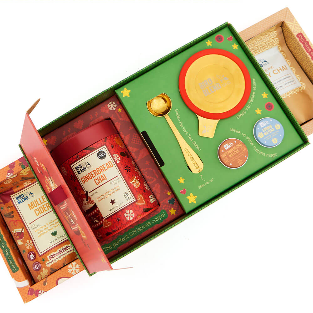 complete christmas collection box inside