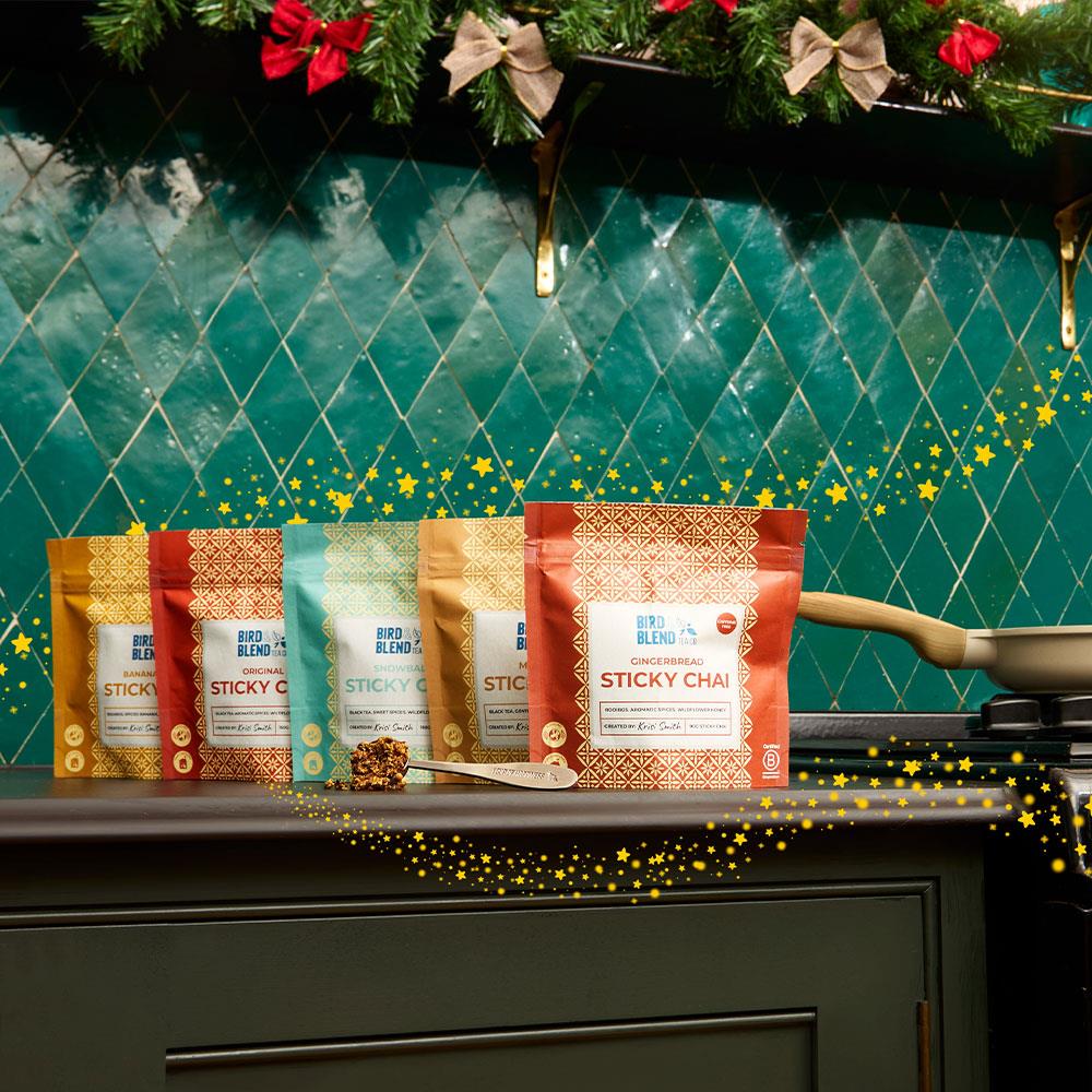 core and seasonal sticky chai range