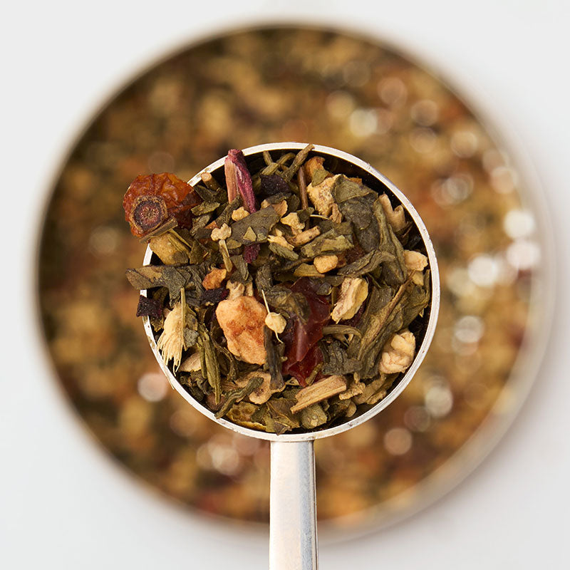 gingersnap green tea spoon