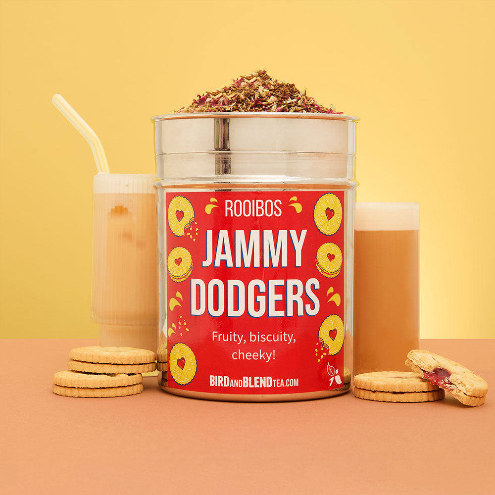 jammy dodgers tea tin