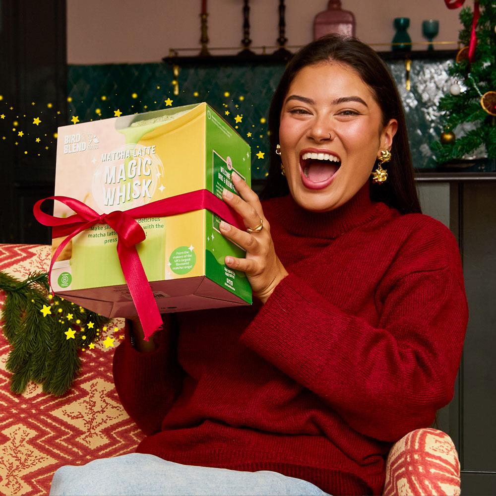 matcha latte magic whisk happy customer