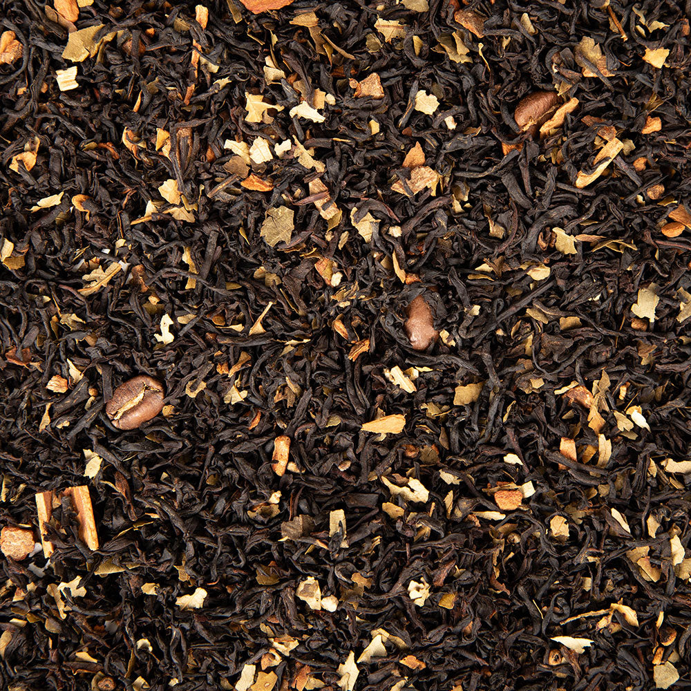 magical Christmas market loose leaf tea flatlay