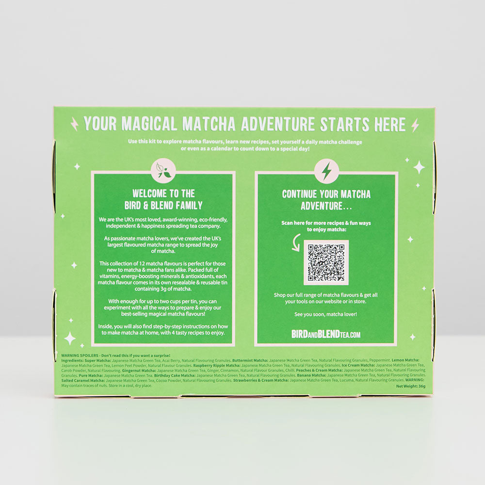 magical matcha selection box back