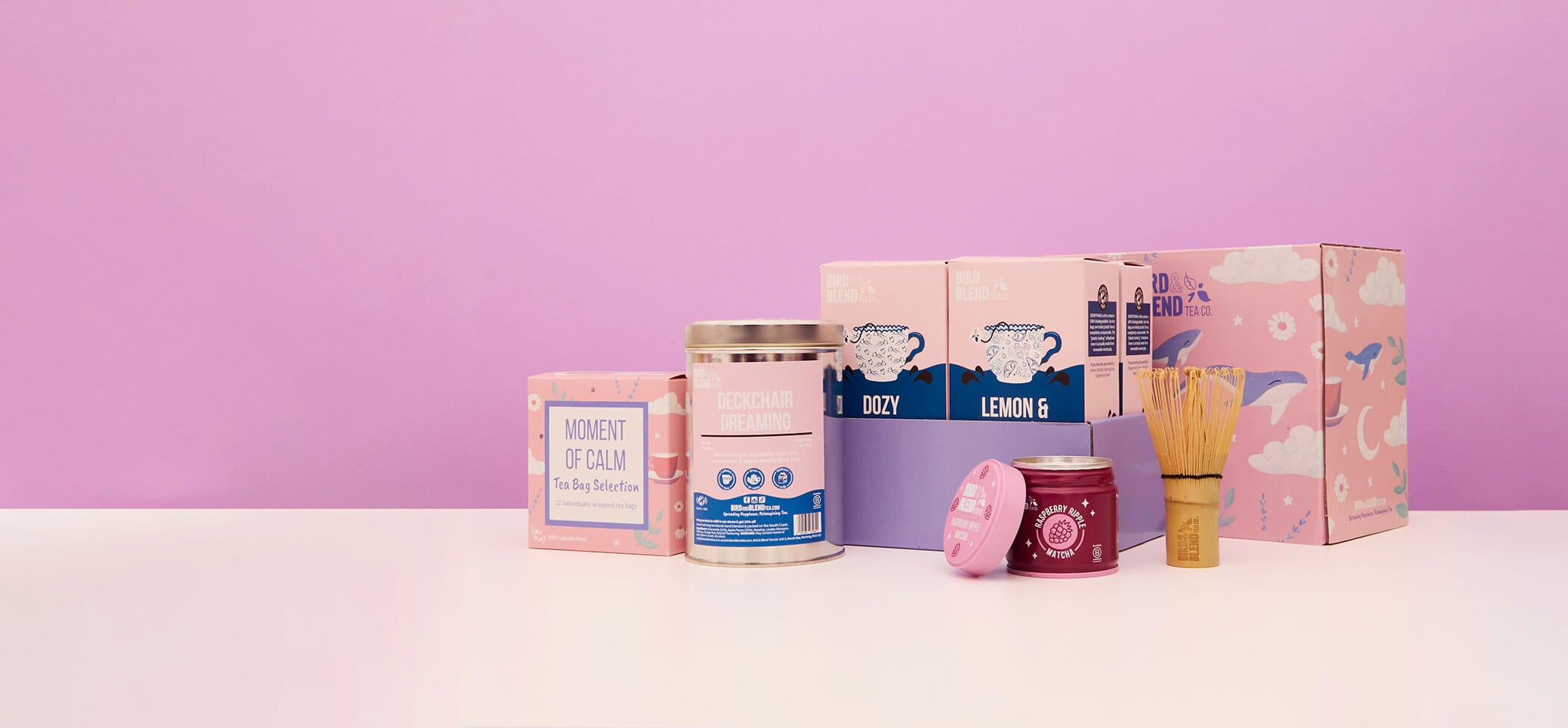 Mothers day herbal tea and matcha gifting collection