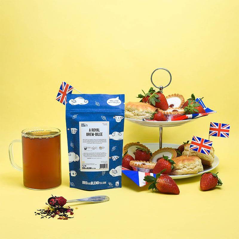 A Royal Brewbilee Tea The Crown Bird & Blend Tea Co.