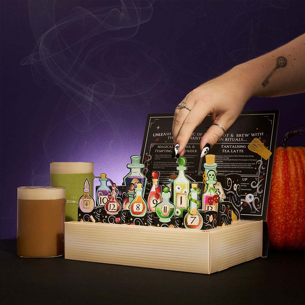 spooky countdown calendar unboxed