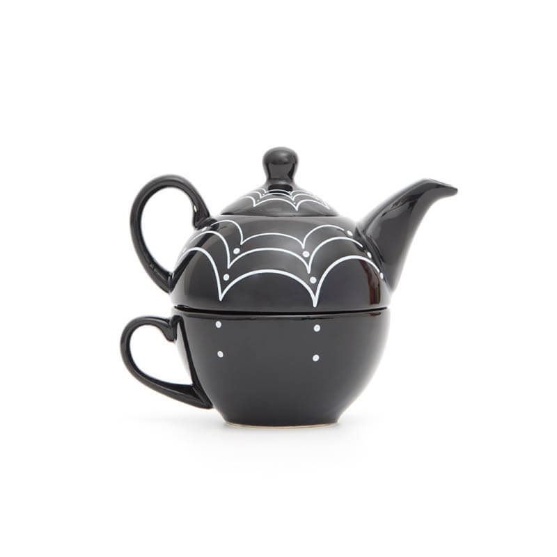 Spooky teapot