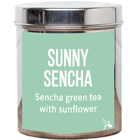 sunny sencha tea tin