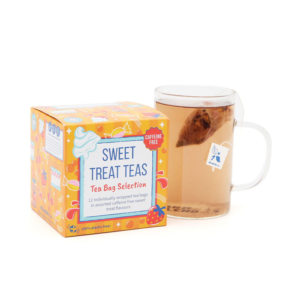 sweet treat tea cube with hot tea