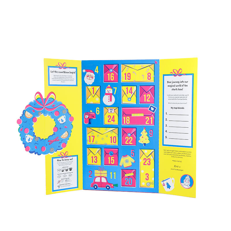 Tea Advent Calendar 2023 Bird Blend Tea Co  tea-advent-calendar-2023-bird-blend-tea-co