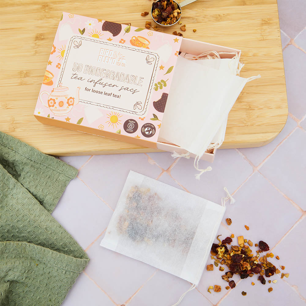 tea infuser sacs mindfulness