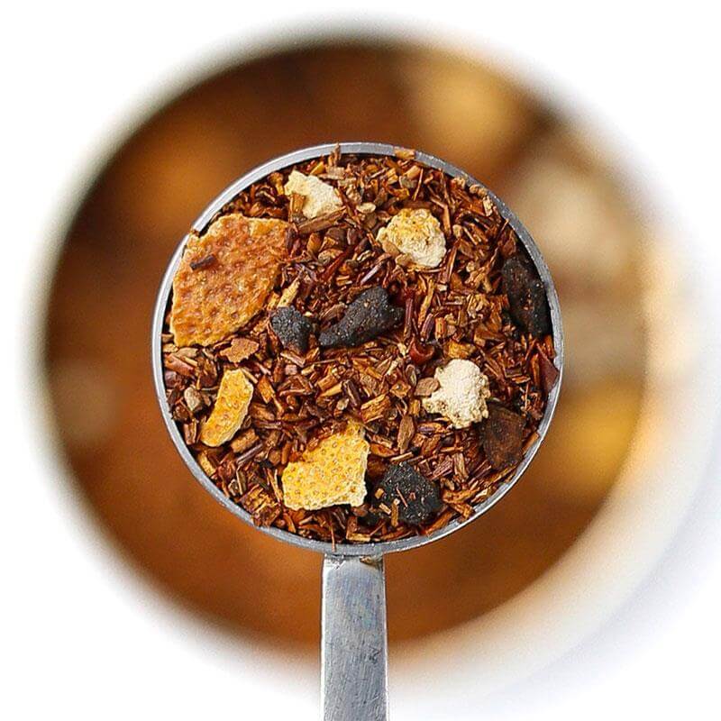 hot cross bun caffeine free loose leaf tea