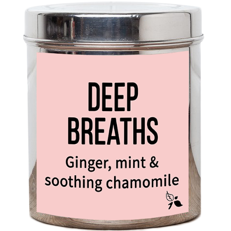 deep breaths herbal loose leaf tea