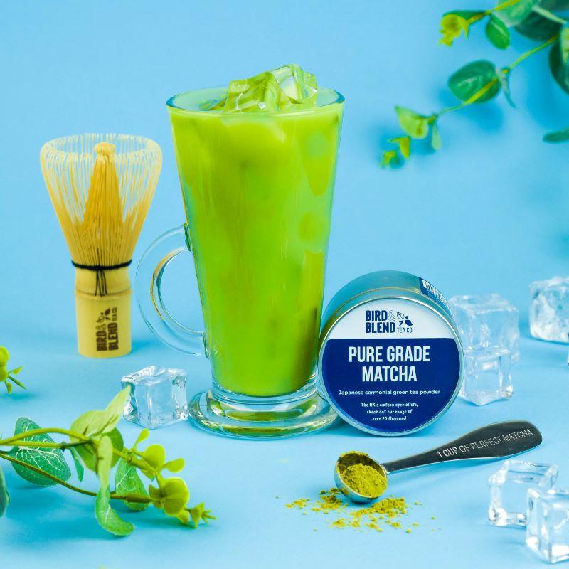 Orange Matcha Green Tea Powder