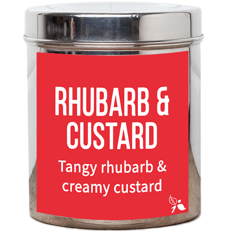 Bird & Blend Tea Co. Rhubarb & Custard Loose Leaf Tea (50g)