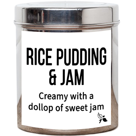 rice pudding & jam loose leaf white tea