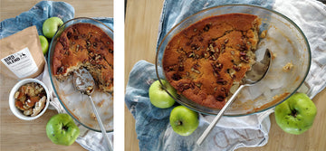 Apple Cider and Pecan Pudding
