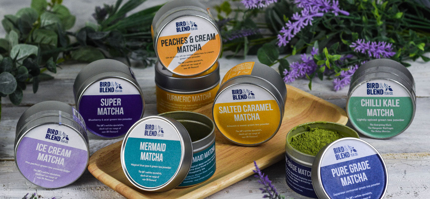 Matcha Tea Powder Range 