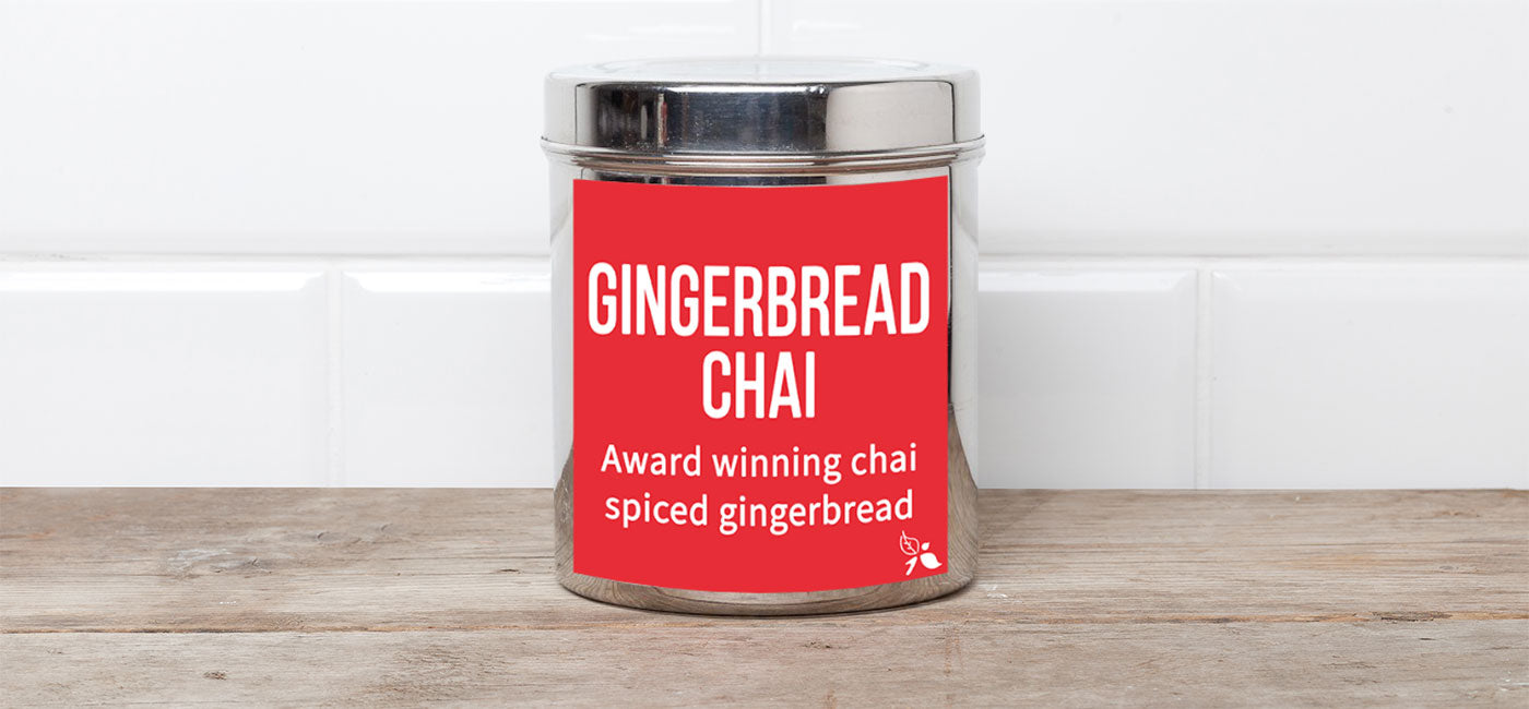 Gingerbread Chai loose leaf tea tin