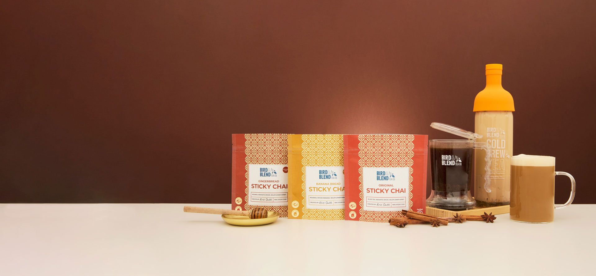 Sticky Chai Range Bird & Blend Tea Co.
