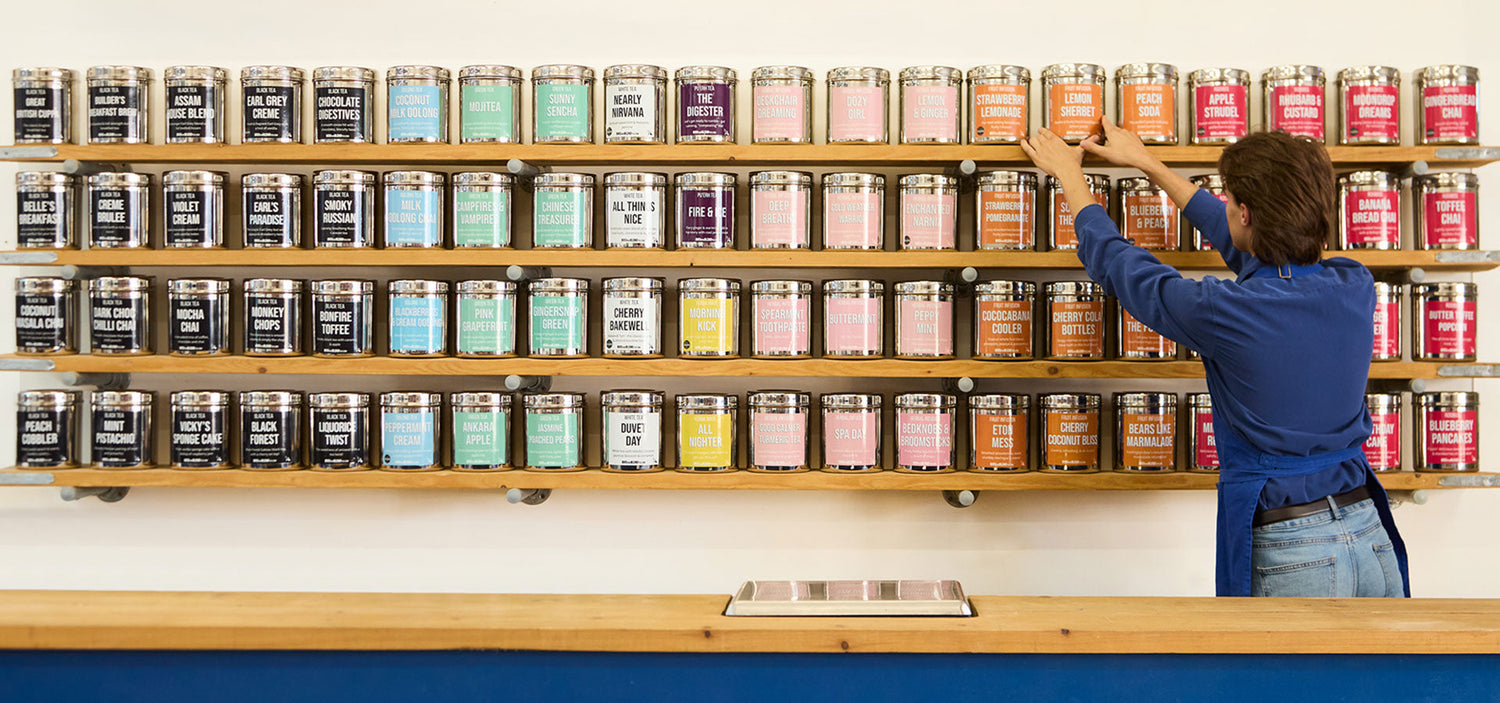 The Tea Wall - The UK's Best 100 Tea Blends