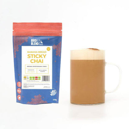 banana bread sticky chai