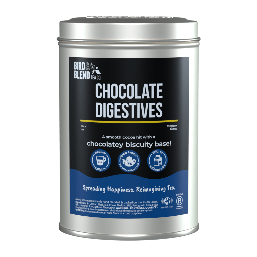 chocolate digestive 150g tea tin