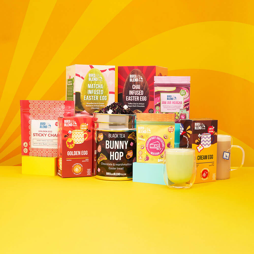 Full easter collection with easter egg and tea