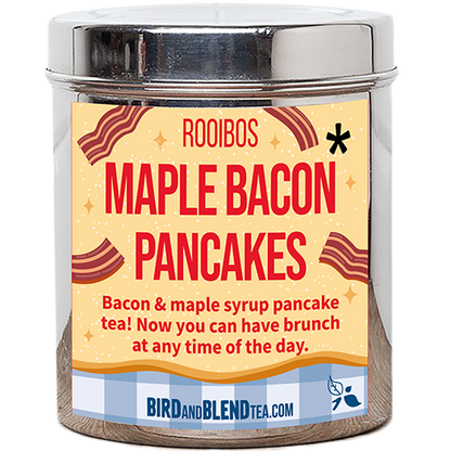 maple bacon pancakes loose leaf tea