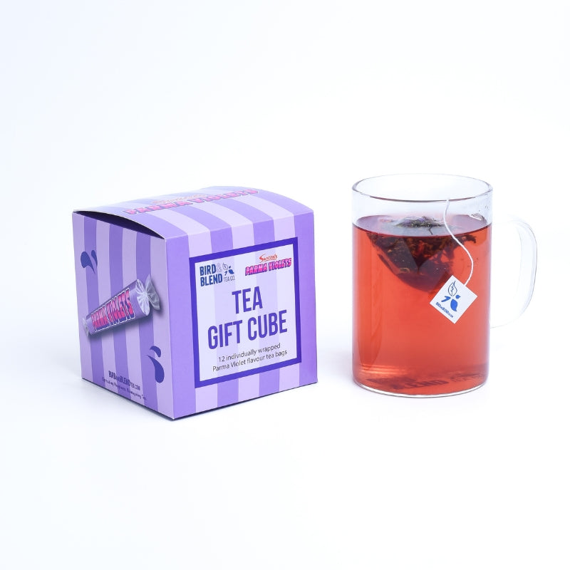 Parma Violet Swizzels Tea Gift Cube and Mug