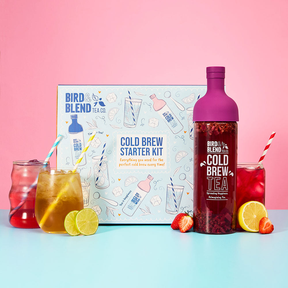 plum purple cold brew starter kit &amp; iced tea