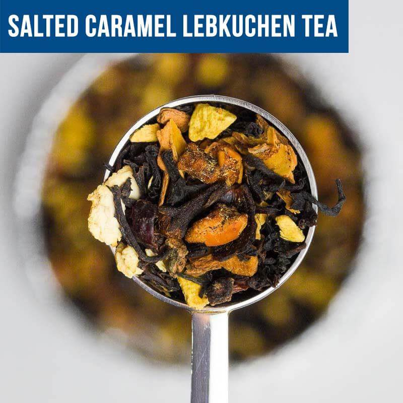 salted caramel lebkuchen christmas tea pack