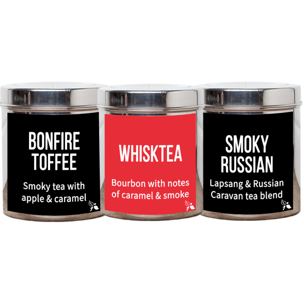 Smoky Tea Bonfire toffee whisky tea and smoky russian tea