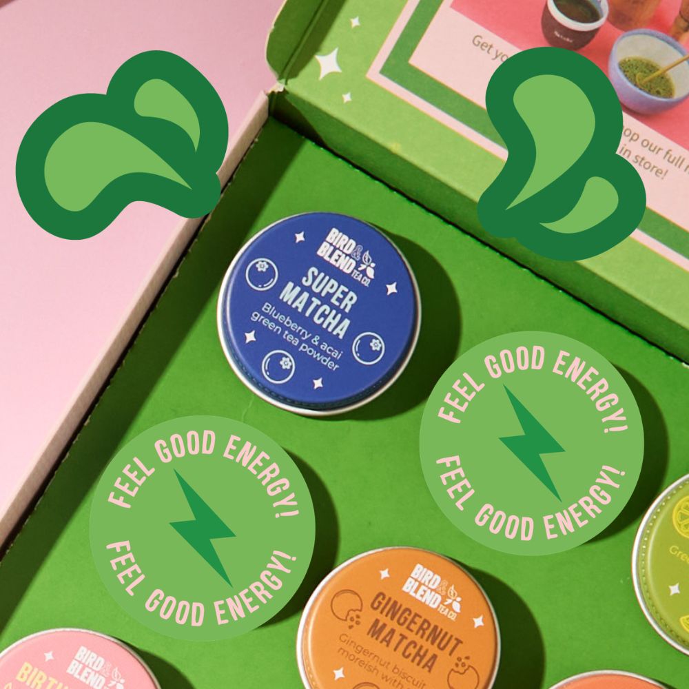 Blueberry &amp; Acai Super Matcha Mini Tin