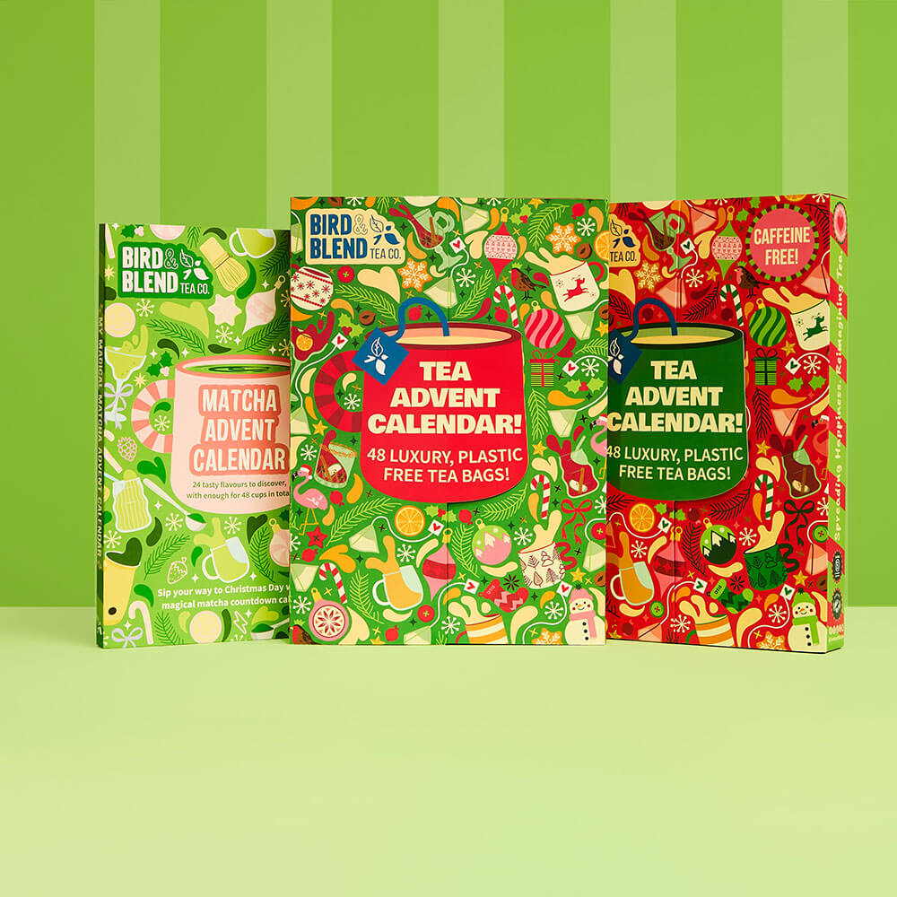 All Three Advent Calendars - Regular, Caffeine Free &amp; Matcha Advent Calendars