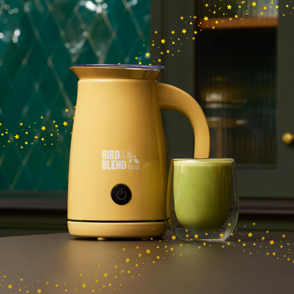 bamboo matcha latte magic whisk hot matcha christmas