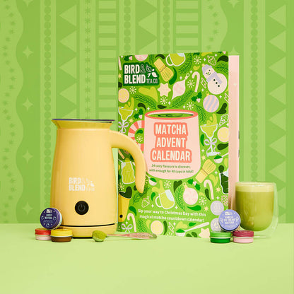 Matcha Advent Calendar bamboo gloss Matcha Latte Magic Whisk