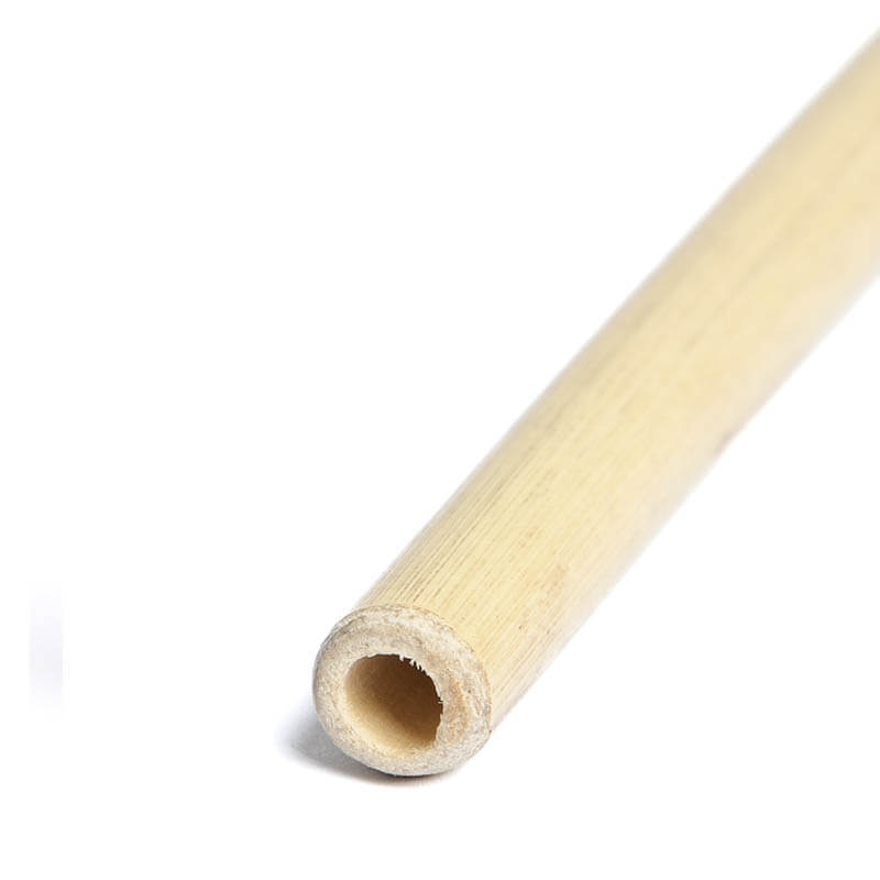 bamboo straw close up