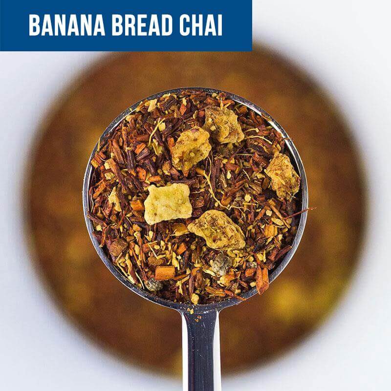 banana bread chai tea