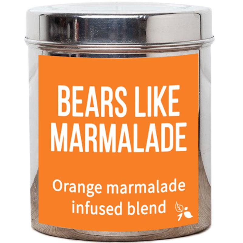 Bears Like Marmalade Tea Wall Tin