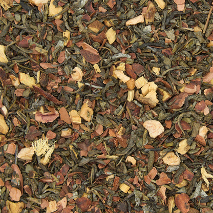 brummy loose leaf tea flatlay