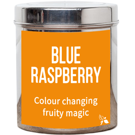 blue raspberry loose leaf tea