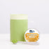 butterscotch matcha tin with drink