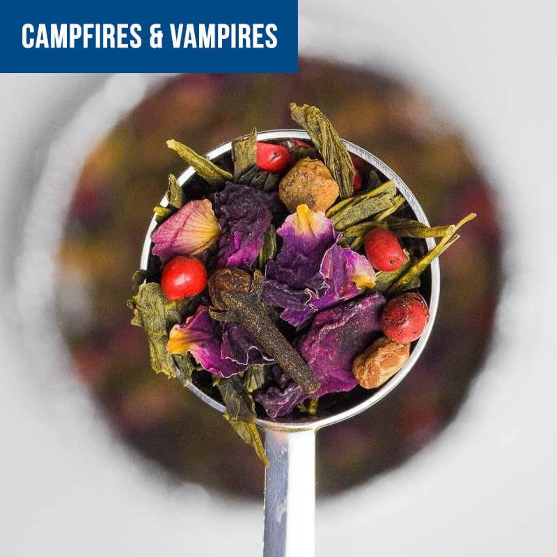 campfires &amp; vampires tea spoon