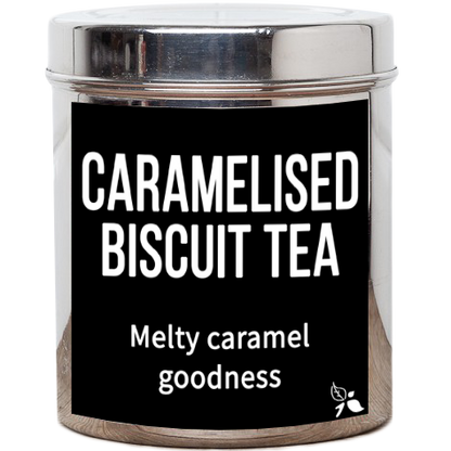 caramelised biscuit loose leaf tea